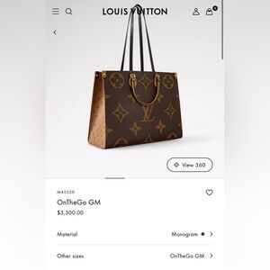 Louis Vuitton OnThe Go GM